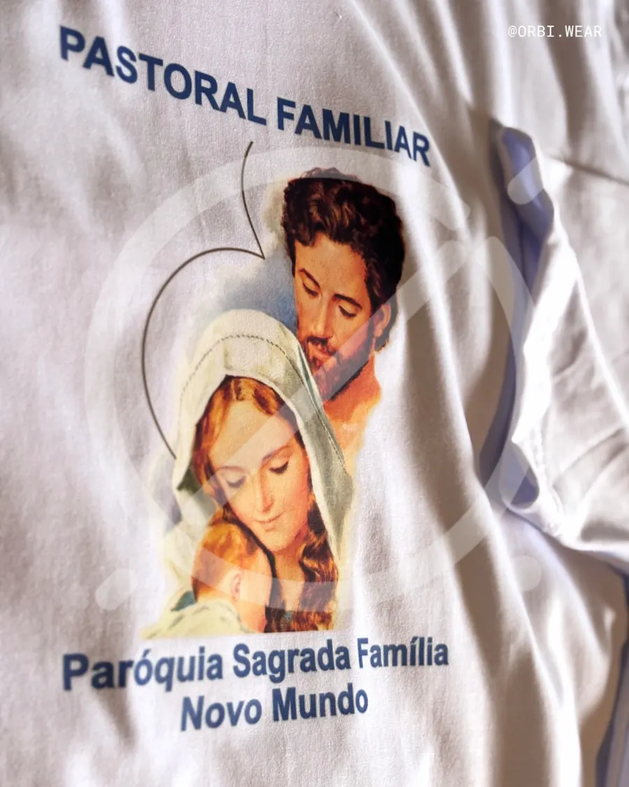 Camiseta personalizada Pastoral Familiar - ORBI Wear